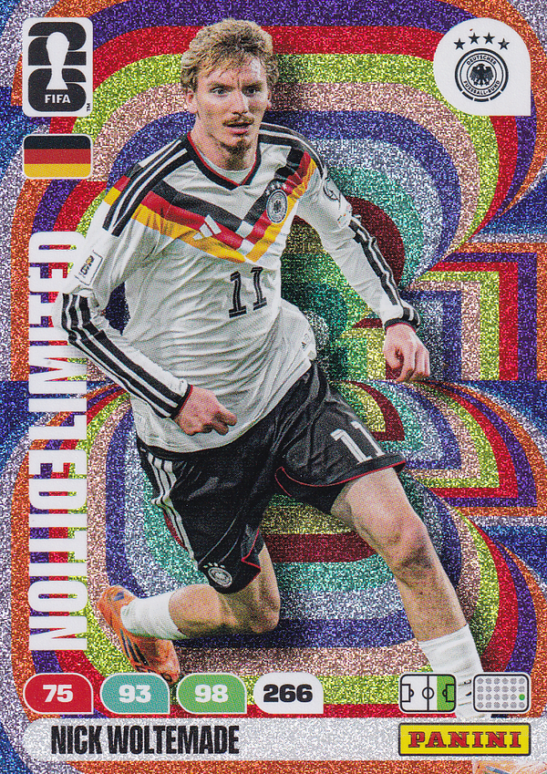 Nick Woltemade - Deutschland - Panini WM 2026 - Limited Edition - Nr. LE-NWO
