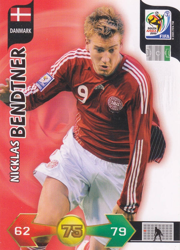 Nicklas Bendtner / Dänemark / Panini WM 2010 / Basis Karte / Nr. 81