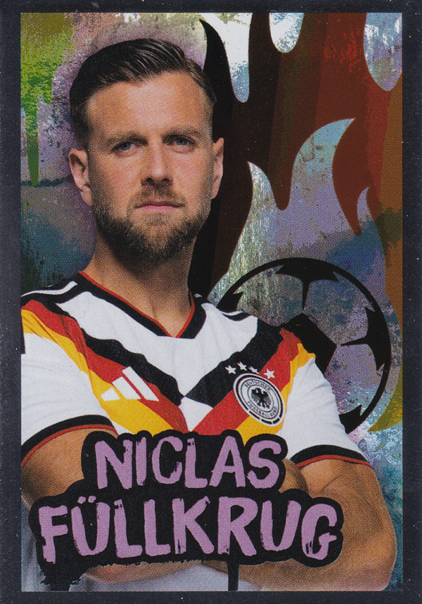 Niclas Füllkrug - Deutschland - Panini Offizielle DFB Karten 2026 - Glitzer - Nr. 67