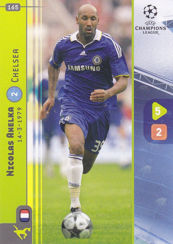Nicolas Anelka FC Chelsea Basis Karte Nr.165