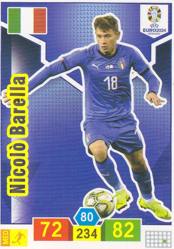 Nicolo Barella / Italien / EM 2024 / Sammelkarte