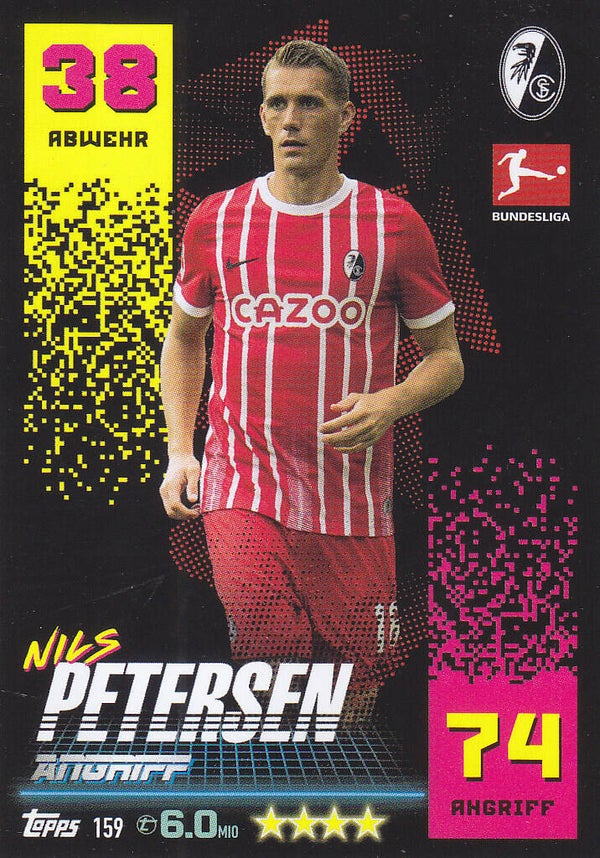 Nils Petersen SC Freiburg Basis Karte Nr.159