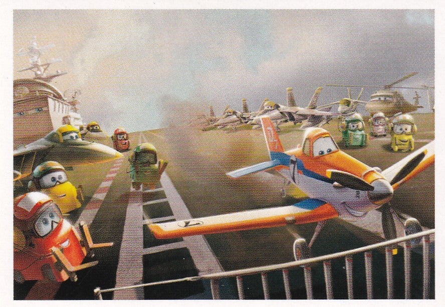 Flugzeug / Panini Weihnachten mit Guten Disney Freunden / Nr. 74