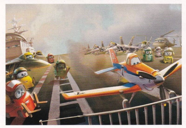 Flugzeug / Panini Weihnachten mit Guten Disney Freunden / Nr. 74