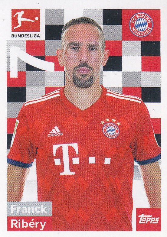 Franck Ribery FC Bayern München Basis Bild Nr.208