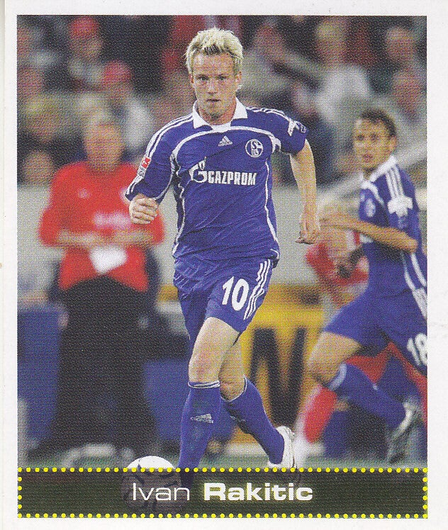 Ivan Rakitic / FC Schalke 04 / Panini Bundesliga 2007 / Spielszene / Nr.440