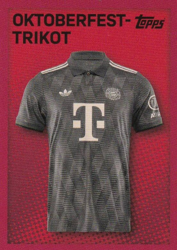 Oktoberfest Trikot / Topps 125 Jahre FC Bayern München / Nr. 56