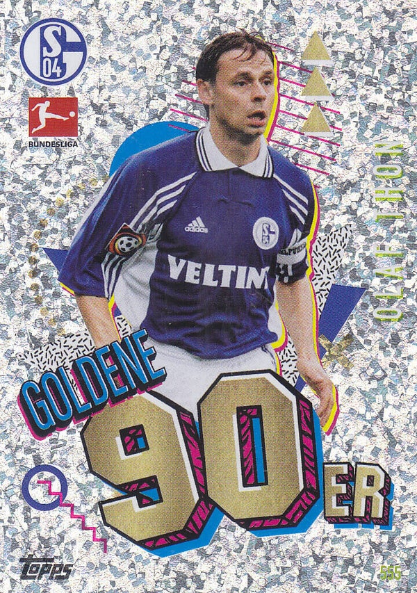 Olaf Thon / FC Schalke 04 / Topps Match Attax Extra 2023 / Goldene 90er / Nr.555