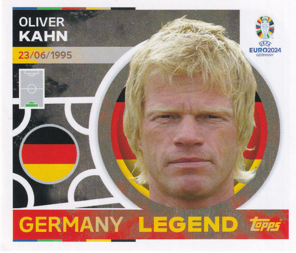 Oliver Kahn - Deutschland - Topps EM 2024 - Legend - GER 19