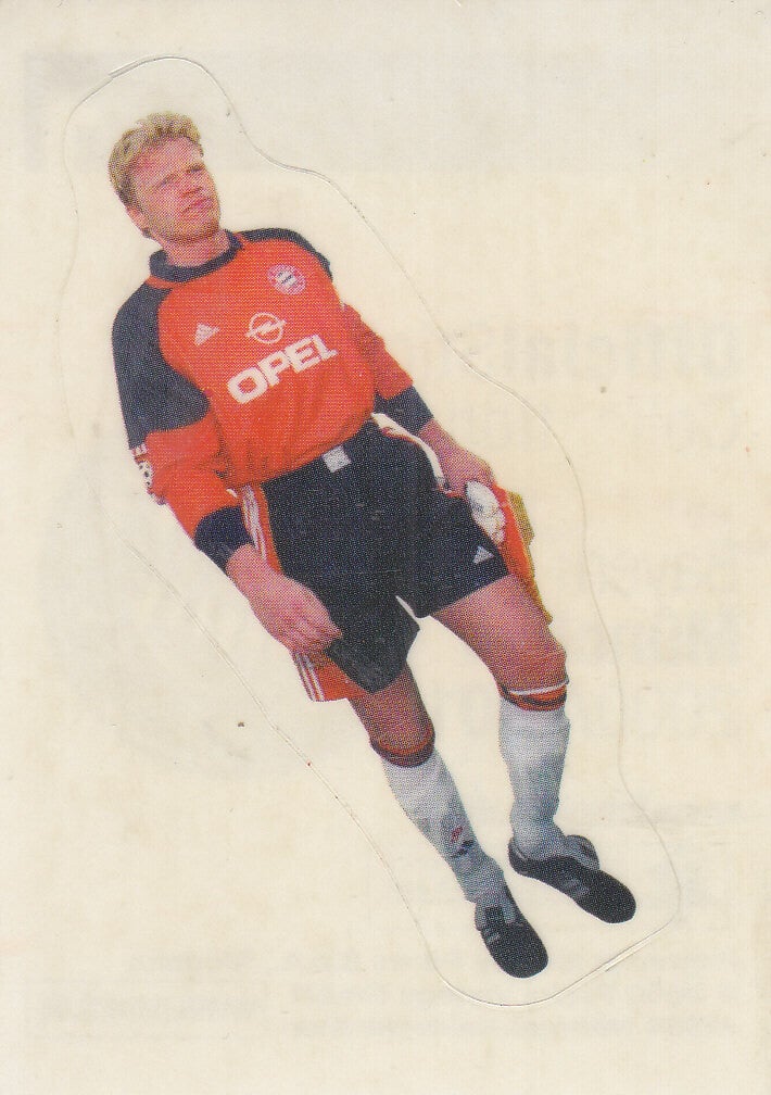 Oliver Kahn - FC Bayern München - Panini FCB Collection 2000 - Konturensticker - Nr. 1