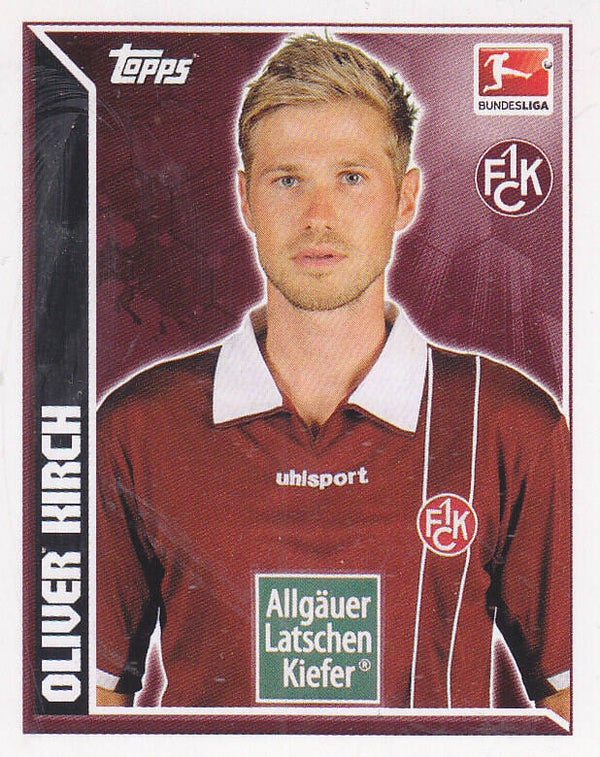 Oliver Kirch / 1.FC Kaiserslautern / Topps Bundesliga 2011 / Basis Bild / Nr. 200