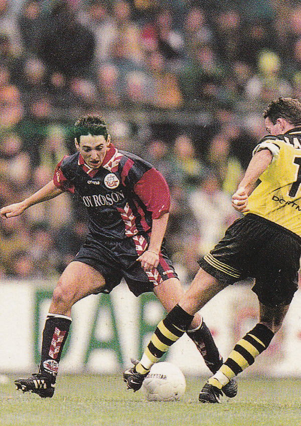 Oliver Neuville - FC Hansa Rostock - Panini Bundesliga 1998 - Basis Karte - Nr. 149