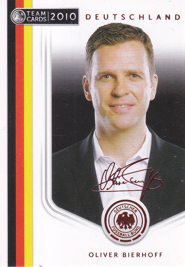 Oliver Bierhoff DFB Portrait Karten Nr.28