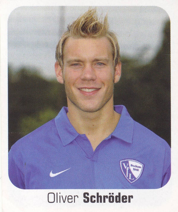 Oliver Schröder / VFL Bochum / Panini Bundesliga 2006 / Basis Bild / Nr.106