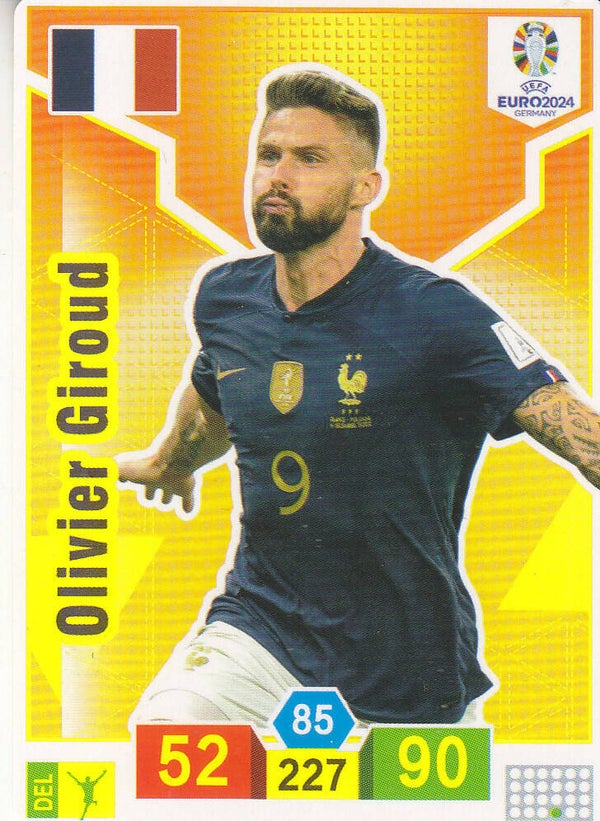 Olivier Giroud / Frankreich / EM 2024 / Sammelkarte