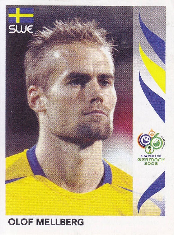 Olof Mellberg - Schweden - Panini WM 2006 - Basis Bild - Nr. 156