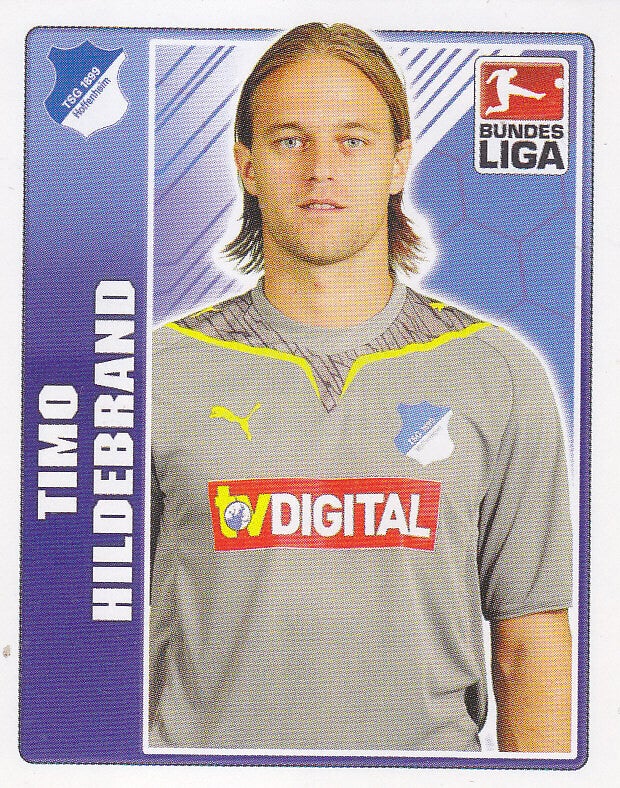 Timo Hildebrand / TSG Hoffenheim / Topps Bundesliga 2009 / Basis Bild / Nr.174