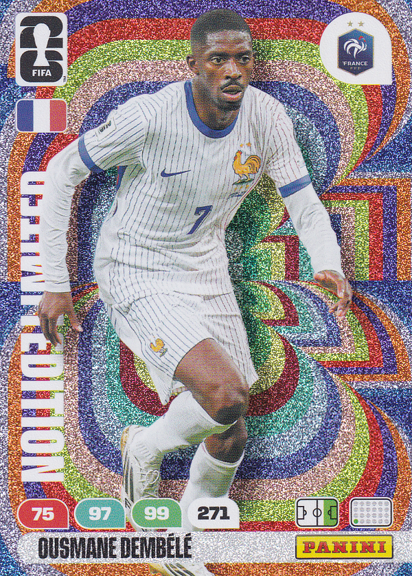 Ousmane Debele - Frankreich - Panini WM 2026 - Limited Edition - Nr. LE-OD