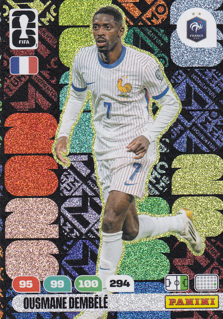Ousmane Debele - Frankreich - Panini WM 2026 - Momentum Karte - Nr. M2