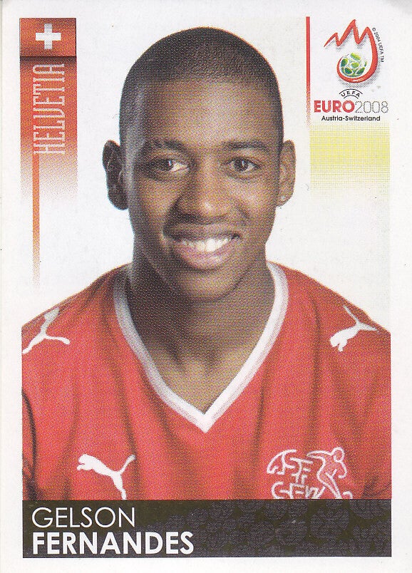 Gelson Fernandes - Schweiz - Panini EM 2008 - Basis Bild - Nr. 61