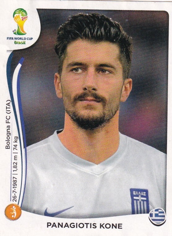 Panagiotis Kone - Griechenland - Panini WM 2014 - Basis Bild - Nr. 216