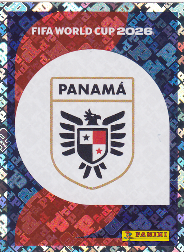 Panama - Panini WM 2026 - Vereinslogo - Glitzer - PAN1