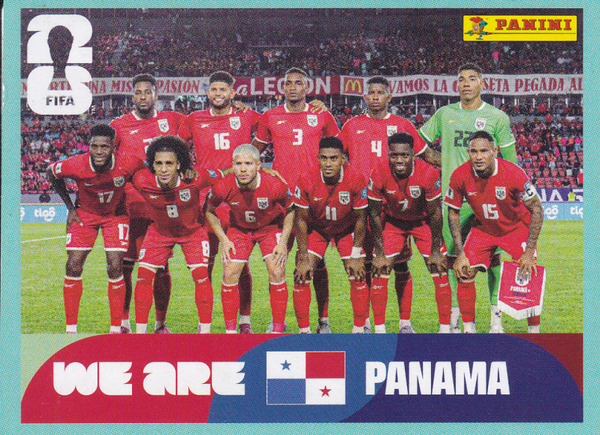 Panama - Panini WM 2026 - Team Foto - Mannschaftsbild - PAN13