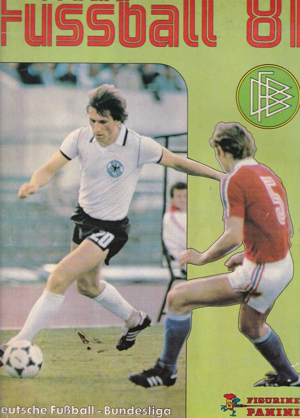 Panini Sammelalbum 1981 mit 447 Bildern. Infos Bild anklicken