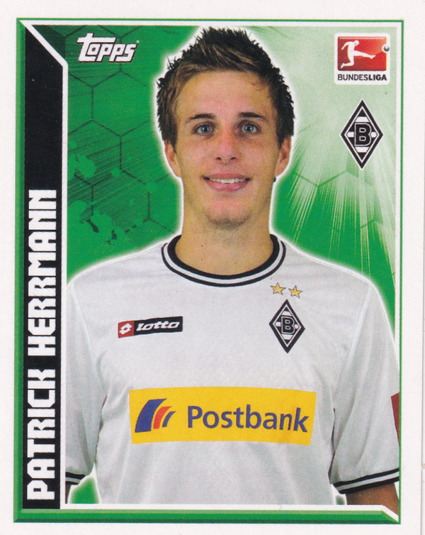 Patrick Herrmann - Borussia Mönchengladbach - Topps Bundesliga 2011 - Basis Bild - Nr.292