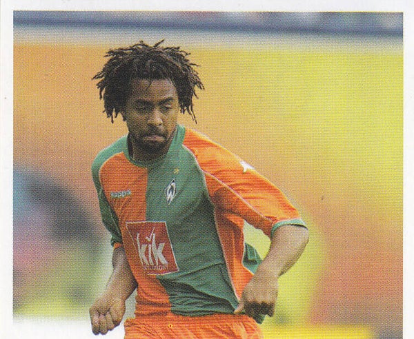Patrick Owomoyela / SV Werder Bremen / Panini Bundesliga 2005 / Neuzugang 1 / Puzzle Bild / Nr.88