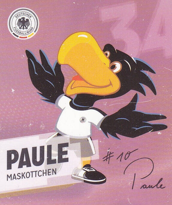 Maskottchen Paule Deutschland