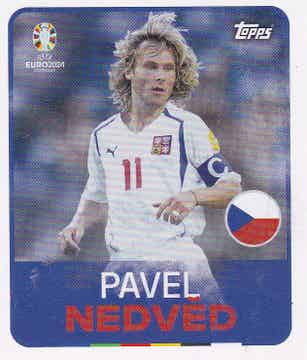 Pavel Nedved / Tschechien / Topps EM 2024 / Legends / Nr. LEG 4