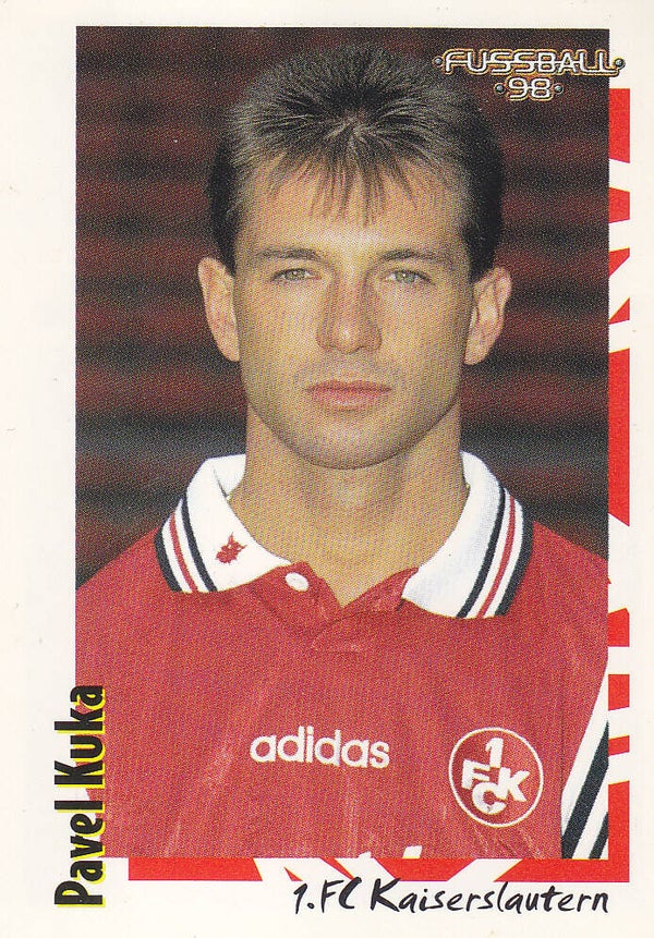 Pavel Kuka / 1.FC Kaiserslautern / Panini Bundesliga 1998 / Basis Bild / Nr. 433