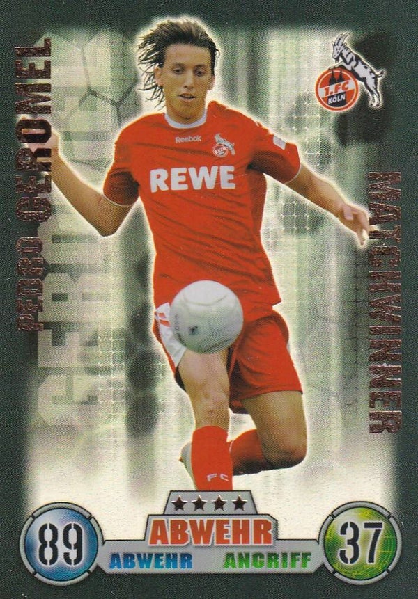 Pedro Geromel / 1.FC Köln / Topps Match Attax 2008 / Matchwinner / Nr. 358