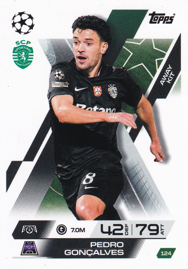 Pedro Goncalves - Sporting Lissabon - Topps Champions League Extra 2025 - Nr. 124