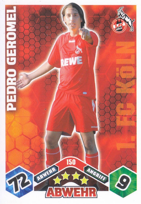 Pedro Geromel / 1.FC Köln / Topps Match Attax 2010 / Basis Karte / Nr. 150