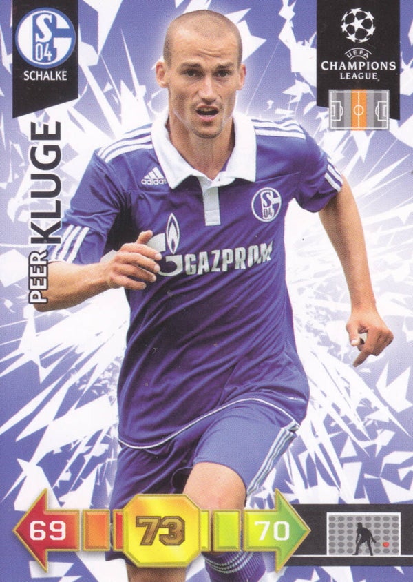 Peer Kluge / FC Schalke 04 / Panini Champions League 2010 / Basis Karte / Nr.291