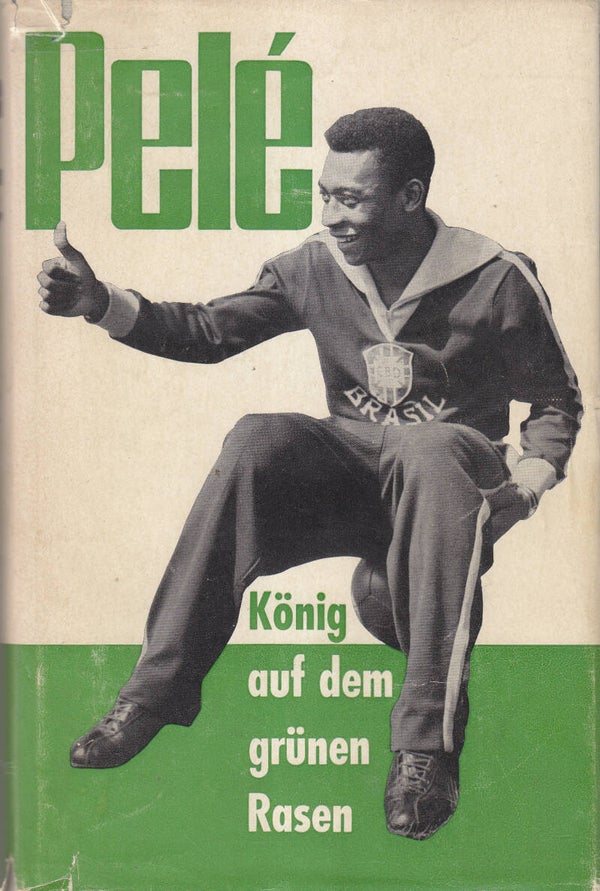 Pele / König auf dem grünen Rasen