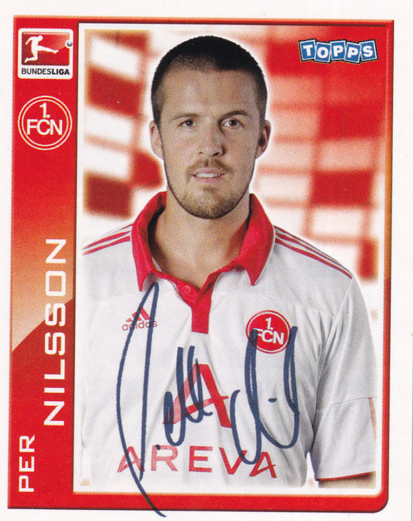 Per Nilsson - 1.FC Nürnberg - Topps Bundesliga 2010 - Basis Bild - Nr. 326