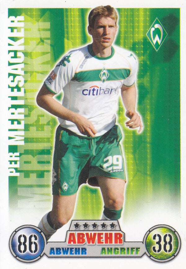 Per Mertesacker / SV Werder Bremen / Topps Match Attax 2023 / Basis Karte / Nr.58