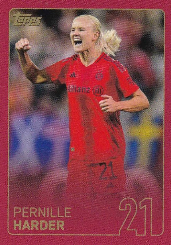 Pernille Harder / FC Bayern München / Topps 125 Jahre FC Bayern München / Nr. 231