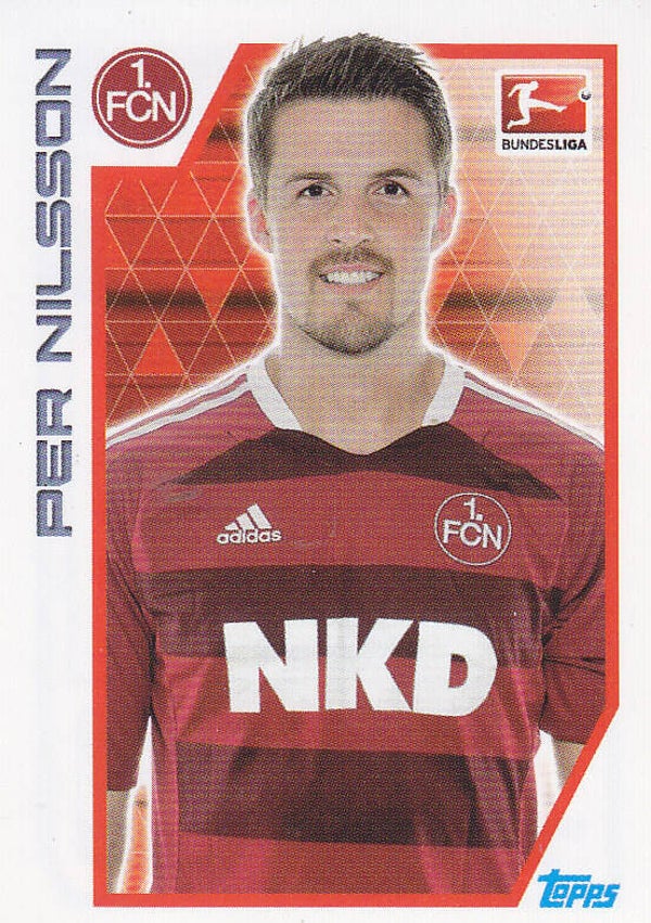 Per Nilsson / 1.FC Nürnberg / Topps Bundesliga 2012 / Basis Bild / Nr. 246