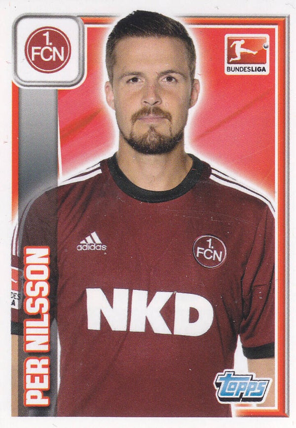 Per Nilsson - 1.FC Nürnberg - Topps Bundesliga 2013 - Basis Bild - Nr. 215