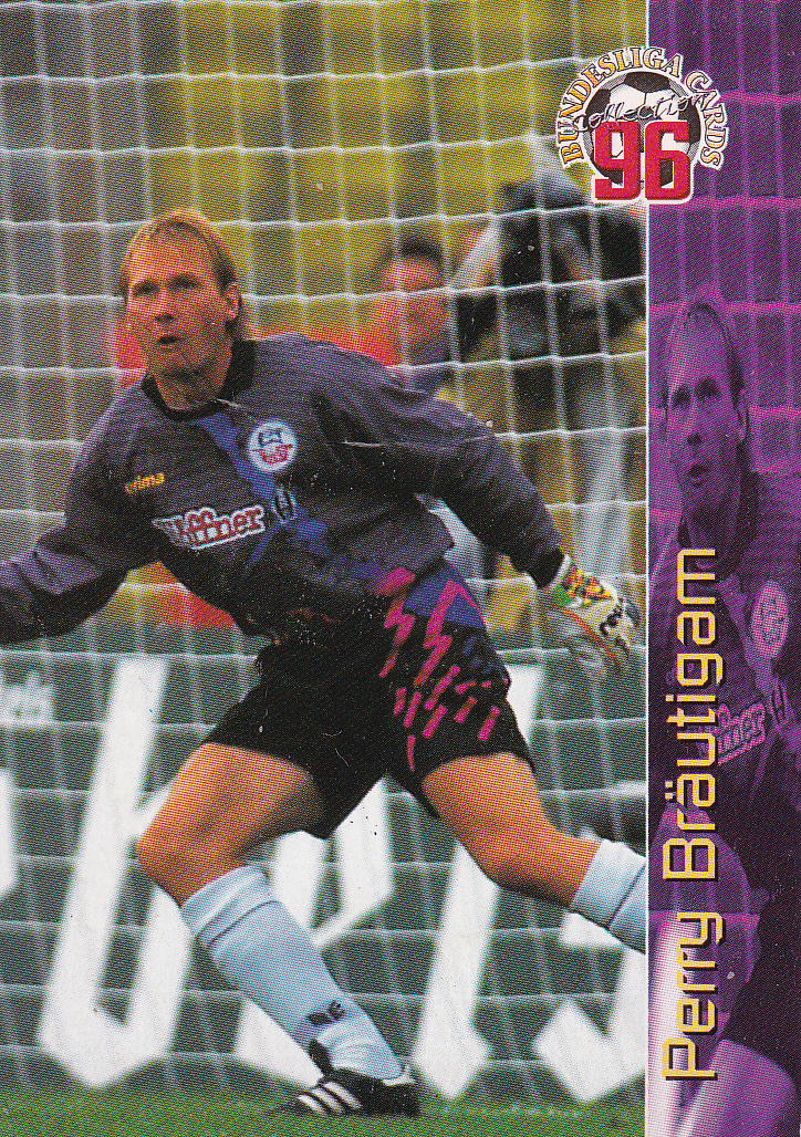 Perry Bräutigam - FC Hansa Rostock - Panini Bundesliga 1996 - Basis Karte - Nr. 92