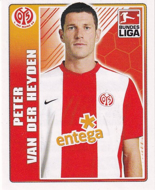 Peter van der Heyden / 1.FSV Mainz 05 / Topps Bundesliga 2009 / Basis Bild / Nr. 276