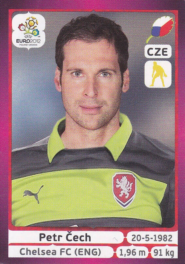 Peter Cech / Tschechien / Panini EM 2012 / Basis Bild / Nr. 142