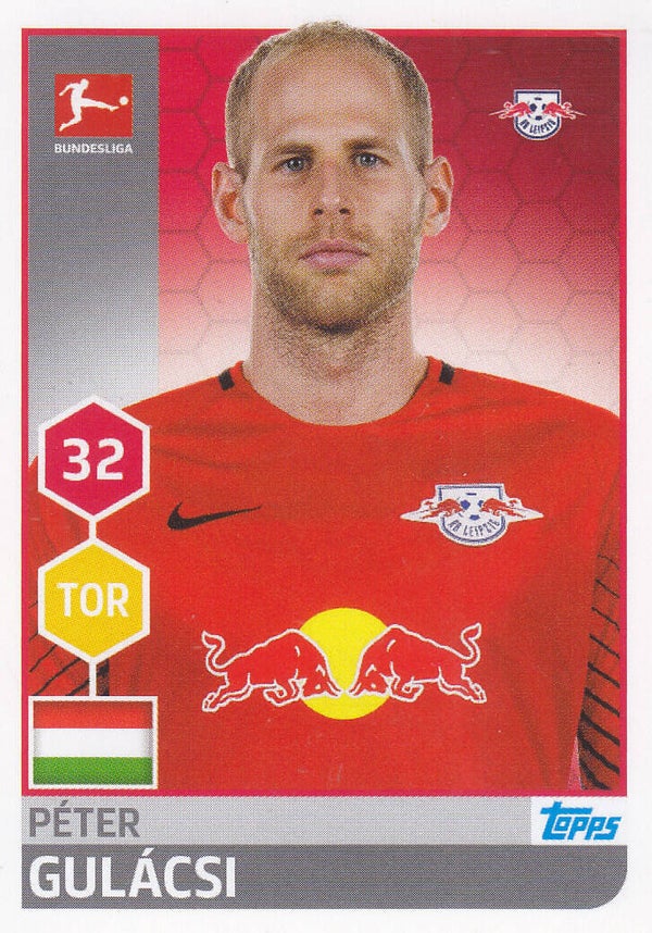 Peter Gulacsi - RB Leipzig - Topps Bundesliga 2017 - Basis Bild - Nr. 154