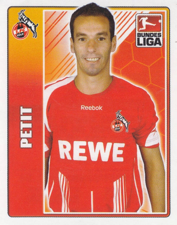 Petit / 1.FC Köln / Topps Bundesliga 2009 / Basis Bild / Nr. 240