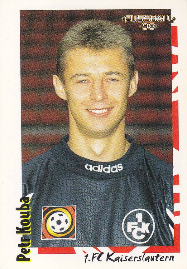 Petr Kouba / 1.FC Kaiserslautern / Panini Bundesliga 1998 / Basis Bild / Nr. 417