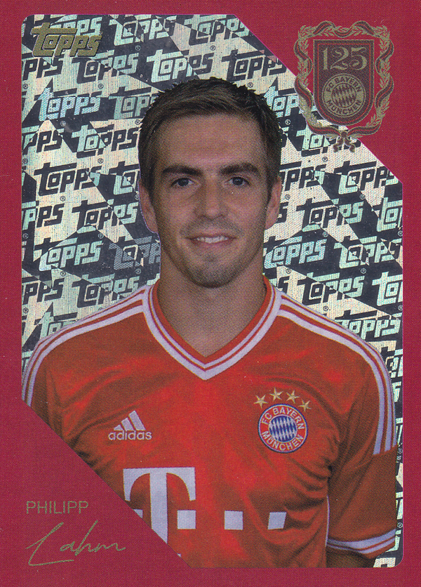 Philipp Lahm - FC Bayern München - Topps 125 Jahre FCB - Glitzer - Nr. 117